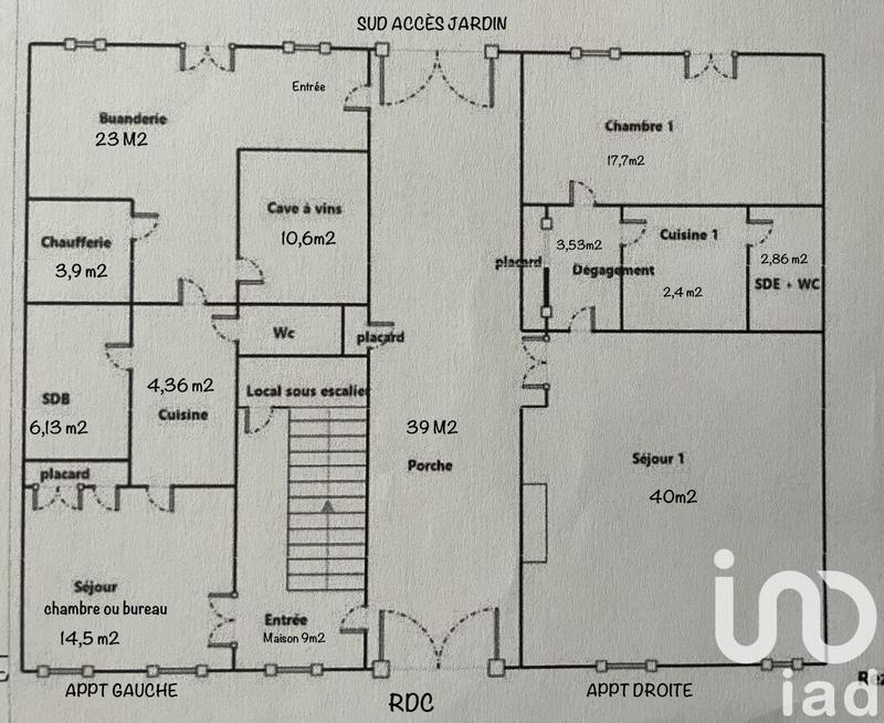 Maison - 527 m² - 5 pièces