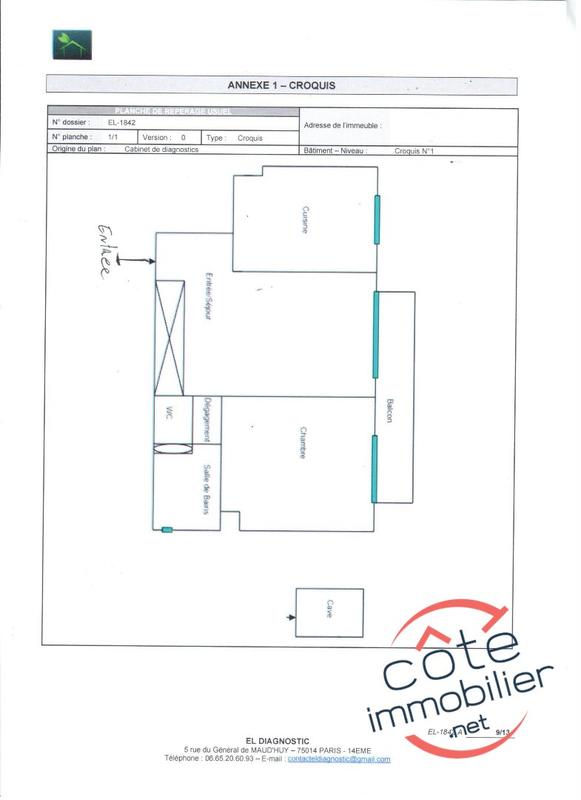 Appartement - 38 m² - 2 pièces