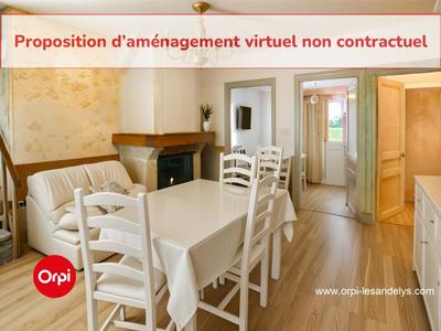 Maison - 60 m² - 4 pièces