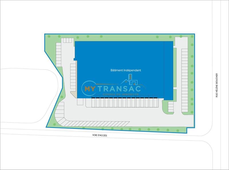 Entrepôt - 6 897 m²
