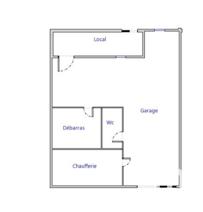 Maison - 60 m² - 3 pièces