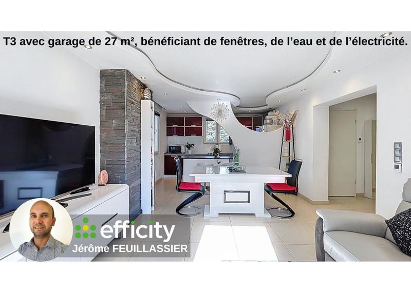 Appartement - 57 m² - 3 pièces