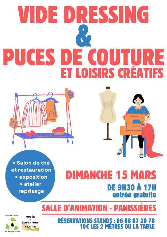 Puces de couture et de loisirs créatifs