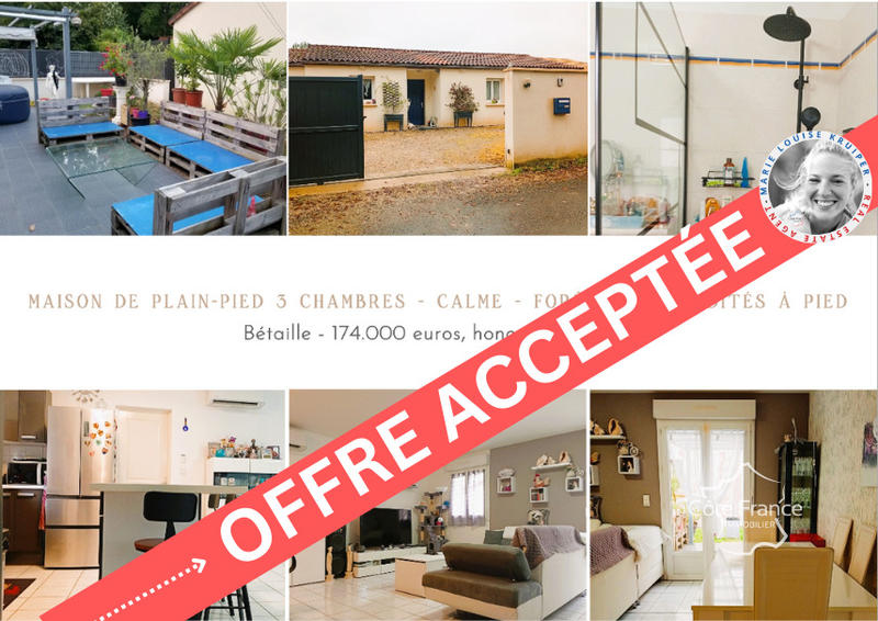 Maison - 82 m² - 4 pièces