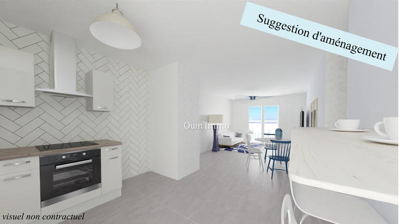 Appartement - 59 m² - 3 pièces