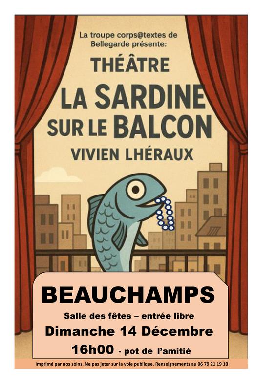 Théâtre &quot;La sardine sur le balcon&quot;