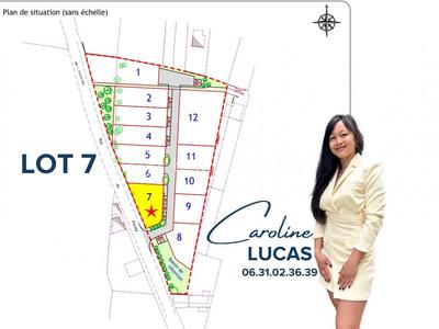 Terrain constructible - 586 m²