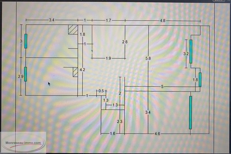 Appartement ancien - 85 m² - 4 pièces