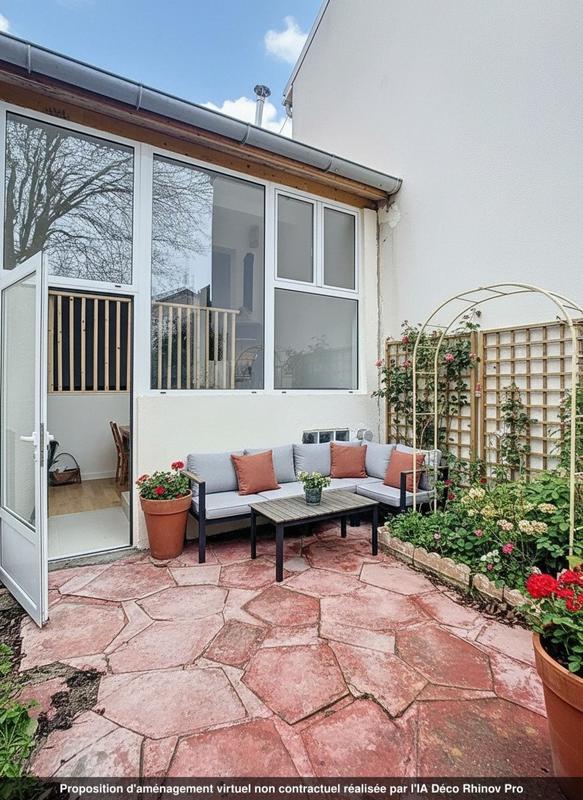 Maison - 62 m² - 3 pièces