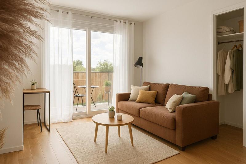 Appartement - 34 m² - 2 pièces