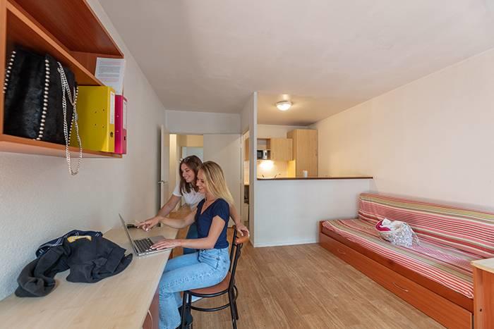 Studio - 17 m² - 1 pièce