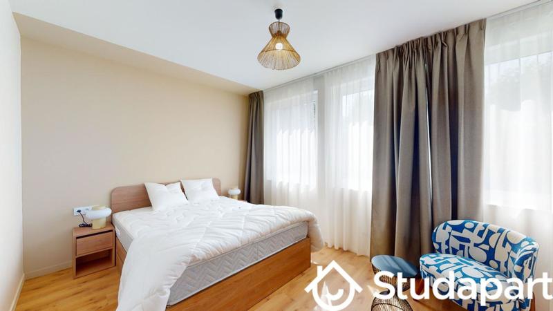 Chambre - 18 m² - 1 pièce