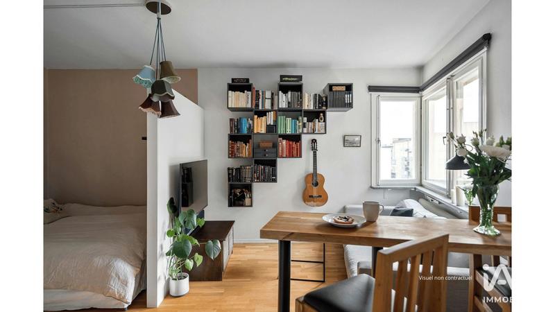 Appartement - 17 m² - 1 pièce
