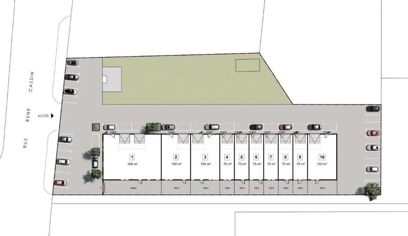 Local d'activités - 75 m² - 1 pièce