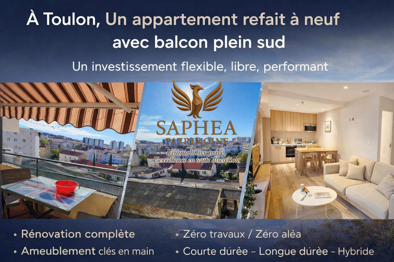 Appartement - 32 m² - 2 pièces