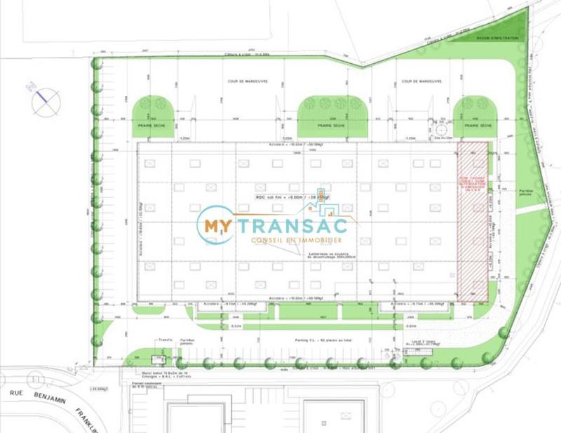 Local d'activité / Entrepôt - 6 088 m²