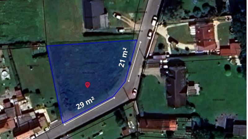 Terrain constructible - 1 224 m²