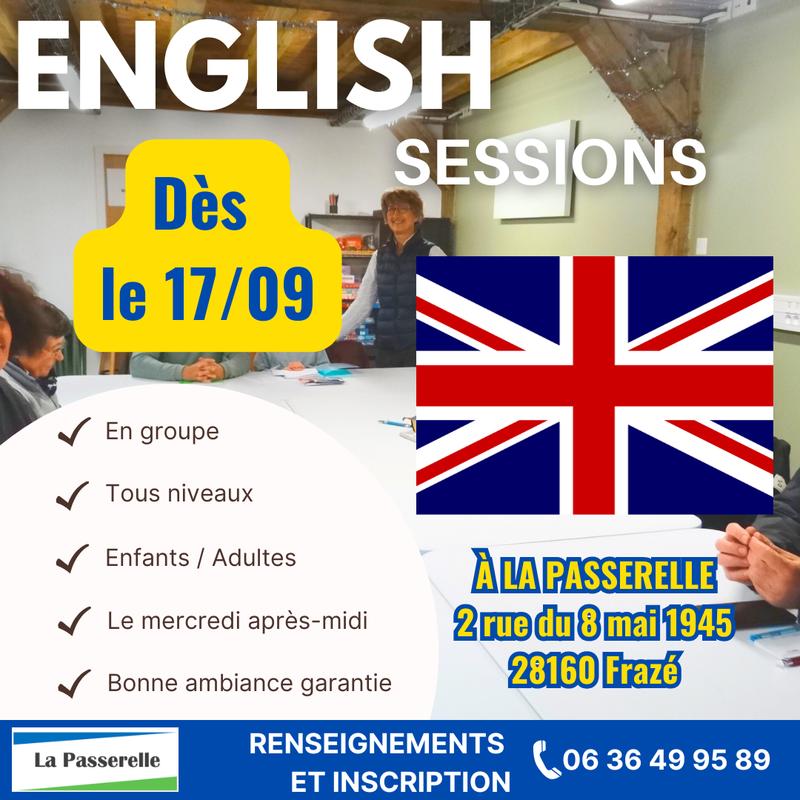 English sessions
