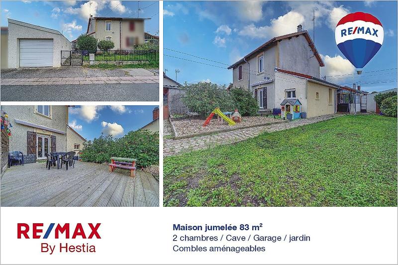 Maison - 83 m² - 4 pièces