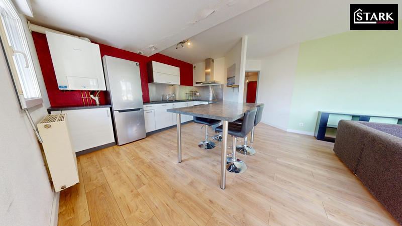 Appartement - 62 m² - 2 pièces