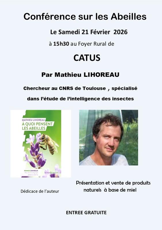 Conférence : a quoi pensent les abeilles ?