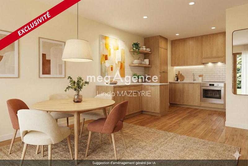 Appartement - 64 m² - 3 pièces