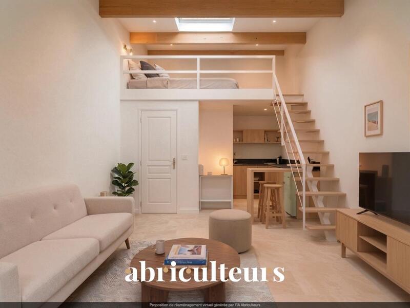 Appartement ancien - 26 m² - 1 pièce