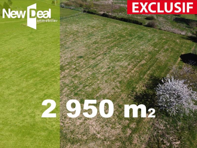 Terrain constructible - 2 950 m²