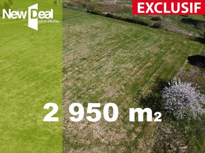 Terrain constructible - 2 950 m²