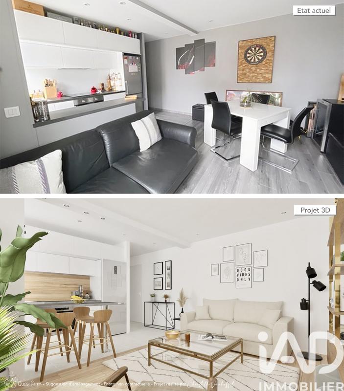 Appartement - 42 m² - 2 pièces