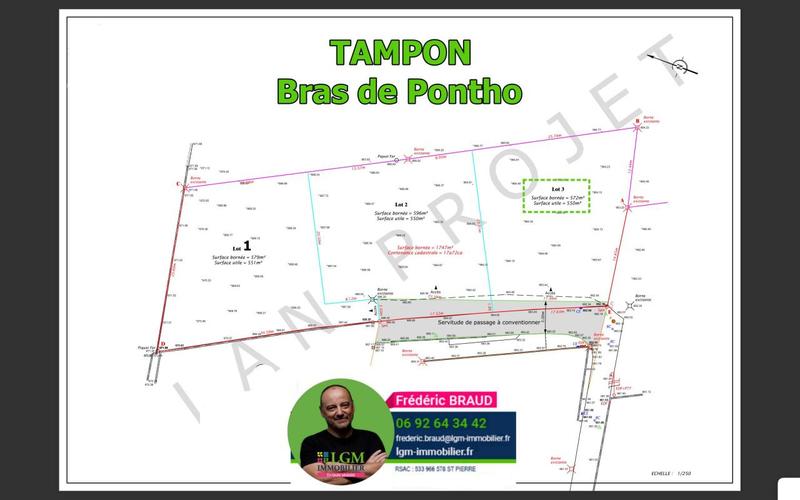 Terrain constructible - 550 m²