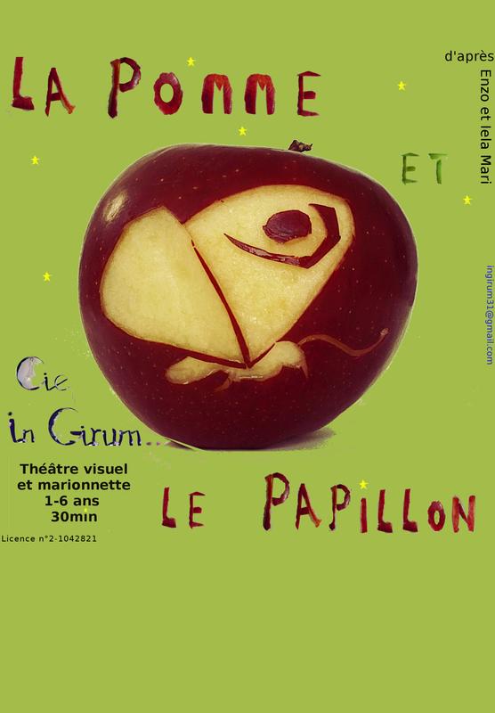 La pomme et le papillon