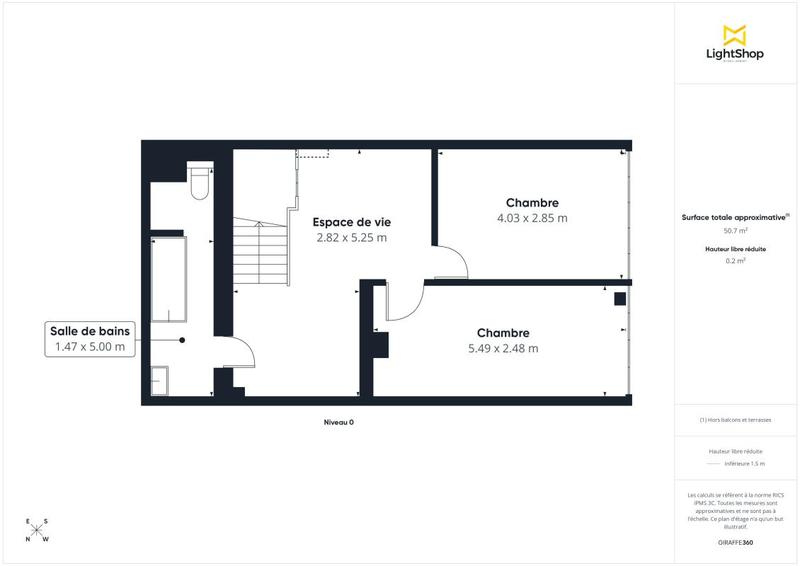 Appartement - 110 m² - 5 pièces