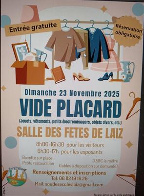 Vide placard