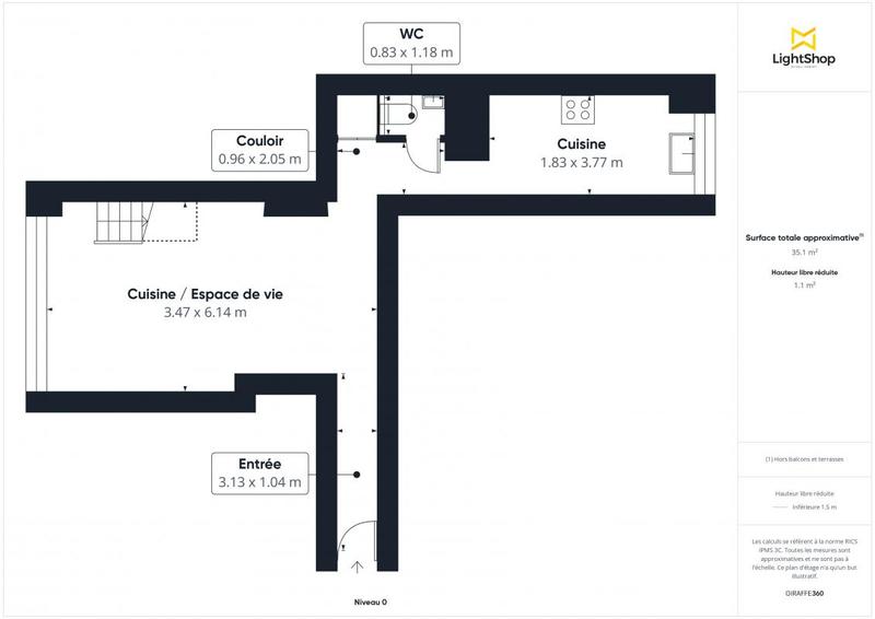 Appartement - 84 m² - 4 pièces