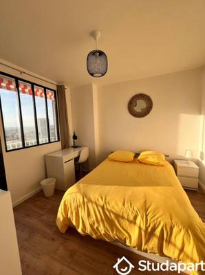 Chambre - 9 m² - 1 pièce