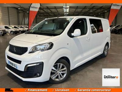 Peugeot Expert Cabine Approfondie Standard m Bluehdi 180 Eat6 Fixe Premium - Pack Look Camera Jantes Alu Habillage Bois Jumpy