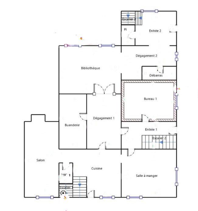 Maison - 310 m² - 12 pièces