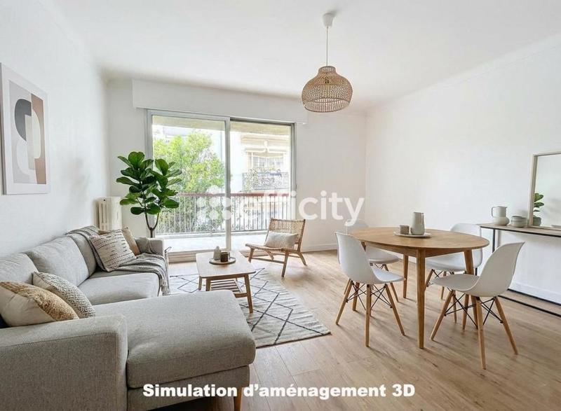 Appartement - 51 m² - 2 pièces
