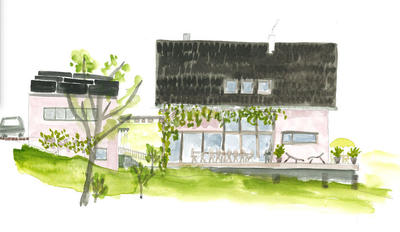 Terrain constructible - 1 057 m²