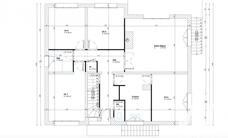 Maison - 180 m² - 8 pièces
