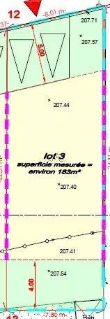 Terrain - 183 m²