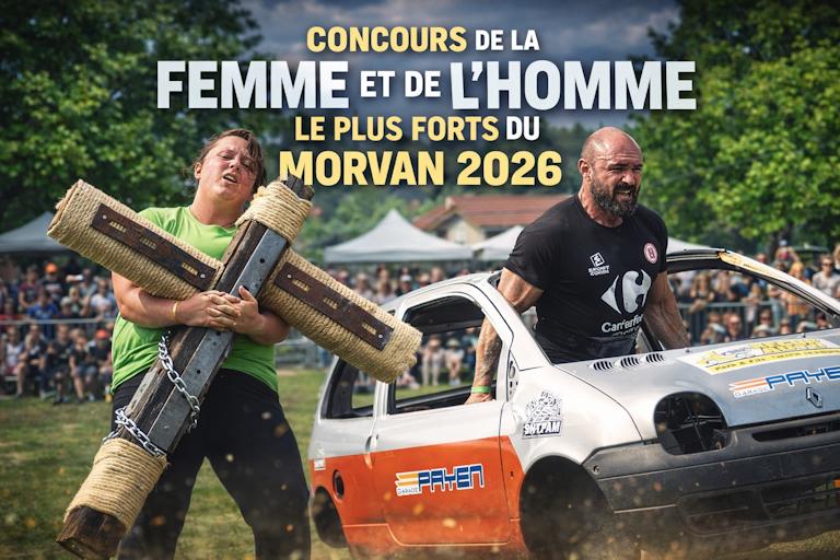 Concours de la femme et de l'homme le plus forts du Morvan