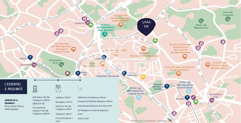 Appartement - 20 m² - 1 pièce