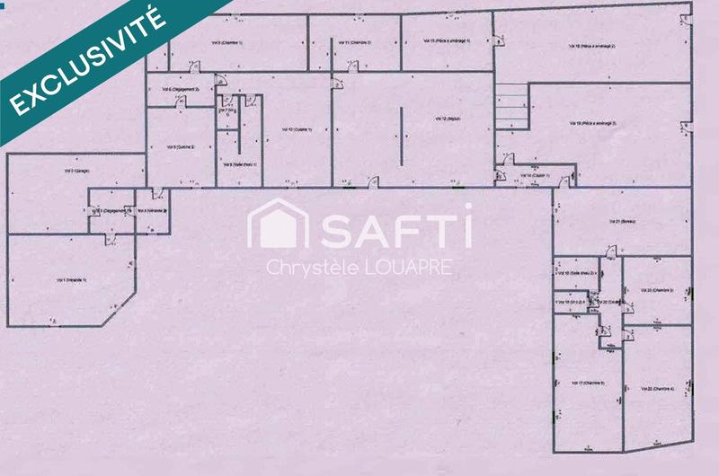 Maison - 307 m² - 9 pièces