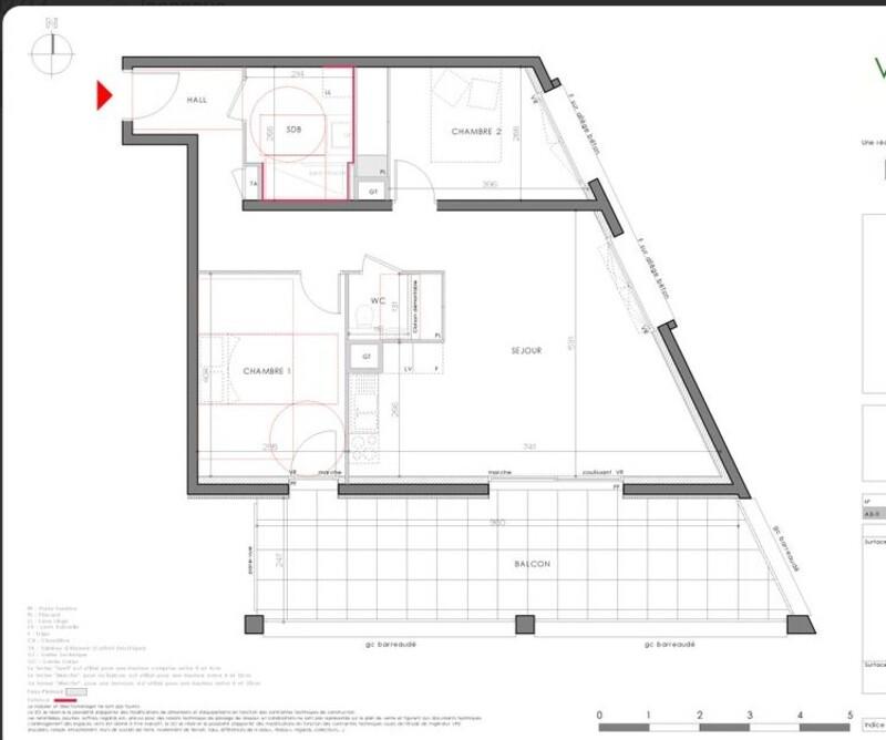 Appartement - 67 m² - 3 pièces