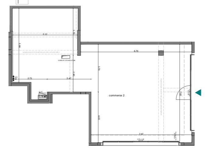 Local commercial - 100 m²