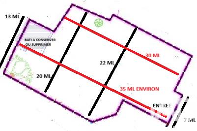 Terrain - 716 m²