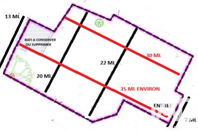 Terrain - 716 m²