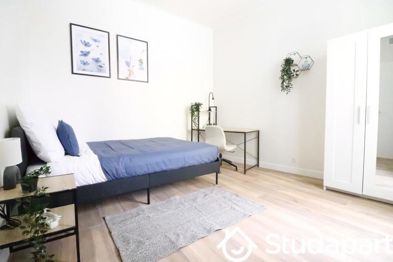 Chambre - 12 m² - 1 pièce